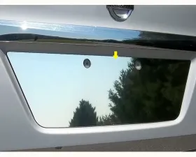 Quality Automotive Accessories 1-Piece Stainless Steel License Plate Bezel Nissan Sentra 4-Door Sedan 2013-2015