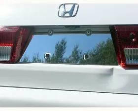 Quality Automotive Accessories 1-Piece Stainless Steel License Plate Bezel Honda Accord 4-Door Sedan 2003-2005