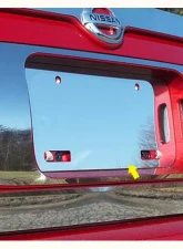 Quality Automotive Accessories 1-Piece Stainless Steel License Plate Bezel Nissan Maxima 4-Door Sedan 2004-2008                                     - LP24540 - Image 3