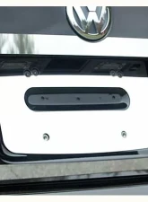 Quality Automotive Accessories 1-Piece Stainless Steel License Plate Bezel Volkswagen Jetta 4-Door Sedan 2005-2010                                     - LP25665 - Image 3