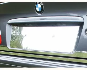 Quality Automotive Accessories 1-Piece Stainless Steel License Plate Bezel BMW 3 Series 2-Door 325Ci Coupe 2001-2005
