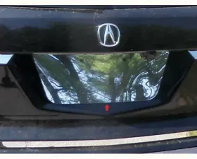 Quality Automotive Accessories 1-Piece Stainless Steel License Plate Bezel Acura MDX 4-Door SUV 2007-2013