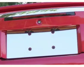 Quality Automotive Accessories 1-Piece Stainless Steel License Plate Bezel Ford Mustang 2-Door Coupe Convertible 1999-2004