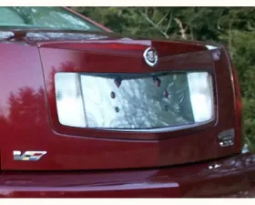 Quality Automotive Accessories 1-Piece Stainless Steel License Plate Bezel Cadillac CTS 4-Door Sedan 2003-2004