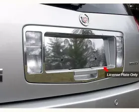 Quality Automotive Accessories 1-Piece Stainless Steel License Plate Bezel Cadillac SRX 4-Door SUV 2004-2009