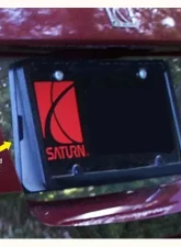 Quality Automotive Accessories 1-Piece Stainless Steel License Plate Bezel Saturn Ion 4-Door Sedan 2005-2007                                     - LP45410 - Image 3