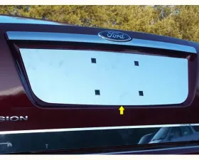 Quality Automotive Accessories 1-Piece Stainless Steel License Plate Bezel Ford Fusion 4-Door Sedan 2006-2009