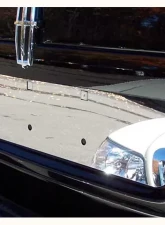 Quality Automotive Accessories 1-Piece Stainless Steel License Plate Bezel Lincoln Navigator 4-Door SUV 2007-2014                                     - LP47655 - Image 3