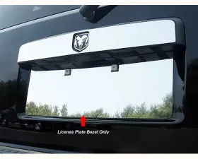 Quality Automotive Accessories 1-Piece Stainless Steel License Plate Bezel Dodge Nitro 4-Door SUV 2007-2011