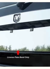 Quality Automotive Accessories 1-Piece Stainless Steel License Plate Bezel Dodge Nitro 4-Door SUV 2007-2011                                     - LP47940 - Image 3