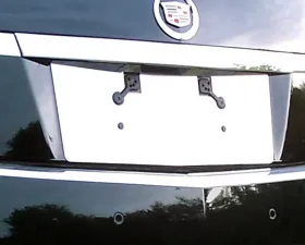 Quality Automotive Accessories 1-Piece Stainless Steel License Plate Bezel Cadillac CTS 4-Door Sedan 2008-2011