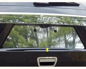 Quality Automotive Accessories 1-Piece Stainless Steel License Plate Bezel Jeep Grand Cherokee 4-Door SUV 2011-2013