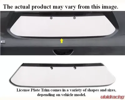 Quality Automotive Accessories 1-Piece Stainless Steel License Plate Bezel Chrysler 300 4-Door Sedan 2011-2014 - LP51760