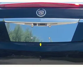 Quality Automotive Accessories 1-Piece Stainless Steel License Plate Bezel Cadillac XTS 4-Door Sedan 2013-2017