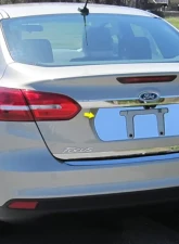 Quality Automotive Accessories 1-Piece Stainless Steel License Plate Bezel Ford Focus 4-Door Sedan 2015-2018                                     - LP55345 - Image 5