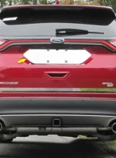 Quality Automotive Accessories 1-Piece Stainless Steel License Plate Bezel Ford Edge 4-Door SUV 2015-2018                                     - LP55610 - Image 4