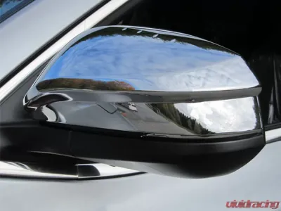Quality Automotive Accessories 2-Piece Chrome Plated ABS plastic Mirror Cover Set Toyota Highlander 4-Door SUV 2014-2019 - MC13180