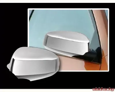Quality Automotive Accessories 2-Piece Chrome Plated ABS plastic Mirror Cover Set Nissan Maxima 4-Door Sedan 2004-2008 - MC24540