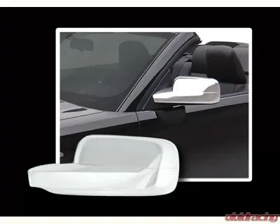 Quality Automotive Accessories 2-Piece Chrome Plated ABS plastic Mirror Cover Set Ford Mustang 2-Door Coupe Convertible 2005-2009 - MC45351