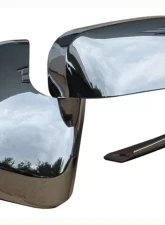 Quality Automotive Accessories 2-Piece Chrome Plated ABS plastic Mirror Cover Set Chevrolet HHR 4-Door Wagon 2006-2011                                     - MC46140 - Image 3