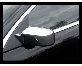 Quality Automotive Accessories 2-Piece Chrome Plated ABS plastic Mirror Cover Set Ford Fusion 4-Door Sedan 2006-2012