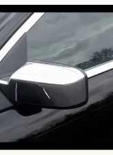 Quality Automotive Accessories 2-Piece Chrome Plated ABS plastic Mirror Cover Set Ford Fusion 4-Door Sedan 2006-2012                                     - MC46630 - Image 3