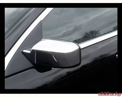 Quality Automotive Accessories 2-Piece Chrome Plated ABS plastic Mirror Cover Set Ford Fusion 4-Door Sedan 2006-2012 - MC46630