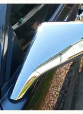 Quality Automotive Accessories 2-Piece Chrome Plated ABS plastic Mirror Cover Set Chevrolet Camaro 2-Door Coupe Convertible 2010-2013                                     - MC50100 - Image 3