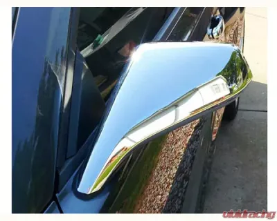 Quality Automotive Accessories 2-Piece Chrome Plated ABS plastic Mirror Cover Set Chevrolet Camaro 2-Door Coupe Convertible 2010-2013 - MC50100