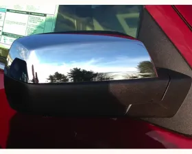 Quality Automotive Accessories 2-Piece Chrome Plated ABS plastic Mirror Cover Set Chevrolet Silverado 2-Door 4-Door 2014-2018