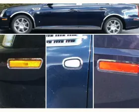 Quality Automotive Accessories 6-Piece Stainless Steel Accent Trim Cadillac STS 4-Door Sedan 2005-2008