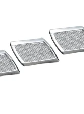 Quality Automotive Accessories 6-Piece Chrome Plated ABS plastic Port Hole Bezel Universal Portholes Fits ALL                                     - PH4600S - Image 3