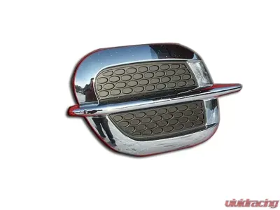 Quality Automotive Accessories 2-Piece Chrome Plated ABS plastic Port Hole Bezel Universal Portholes Fits ALL - PH4700T