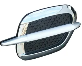 Quality Automotive Accessories 2-Piece Chrome Plated ABS plastic Port Hole Bezel Universal Portholes Fits ALL