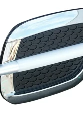 Quality Automotive Accessories 2-Piece Chrome Plated ABS plastic Port Hole Bezel Universal Portholes Fits ALL                                     - PH470AM - Image 3