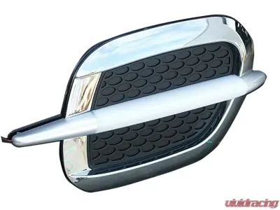 Quality Automotive Accessories 2-Piece Chrome Plated ABS plastic Port Hole Bezel Universal Portholes Fits ALL - PH470AM