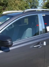 Quality Automotive Accessories 10-Piece Stainless Steel Pillar Post Trim Toyota Rav4 4-Door SUV 2013-2018                                     - PP13183 - Image 3