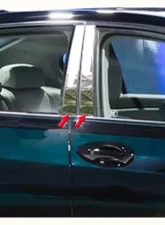 Quality Automotive Accessories 4-Piece Stainless Steel Pillar Post Trim Acura RLX 4-Door Sedan 2014-2020                                     - PP14200 - Image 3