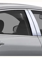 Quality Automotive Accessories 4-Piece Stainless Steel Pillar Post Trim Infiniti M35 | M45 4-Door Sedan 2006-2010                                     - PP26058 - Image 3