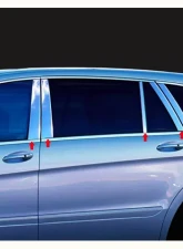 Quality Automotive Accessories 10-Piece Stainless Steel Pillar Post Trim Mercedes R Class 4-Door SUV 2006-2012                                     - PP26073 - Image 3