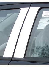 Quality Automotive Accessories 4-Piece Stainless Steel Pillar Post Trim Mitsubishi Lancer 4-Door Sedan 2008-2017                                     - PP29015 - Image 3