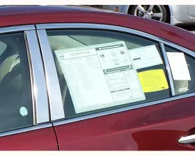 Quality Automotive Accessories 6-Piece Stainless Steel Pillar Post Trim Nissan Maxima 4-Door Sedan 2009-2014