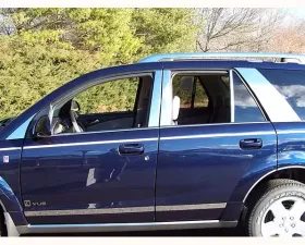 Quality Automotive Accessories 10-Piece Stainless Steel Pillar Post Trim Saturn Vue 4-Door SUV 2003-2007