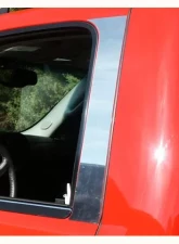 Quality Automotive Accessories 2-Piece Stainless Steel Pillar Post Trim Chevrolet Silverado 2-Door Regular Cab 2007-2013                                     - PP47181 - Image 3