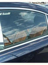 Quality Automotive Accessories 8-Piece Stainless Steel Pillar Post Trim Saturn Aura 4-Door Sedan 2007-2009                                     - PP47417 - Image 3