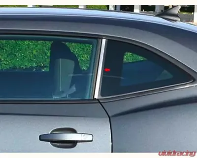 Quality Automotive Accessories 2-Piece Stainless Steel Pillar Post Trim Chevrolet Camaro 2-Door Coupe Convertible 2010-2015 - PP50100