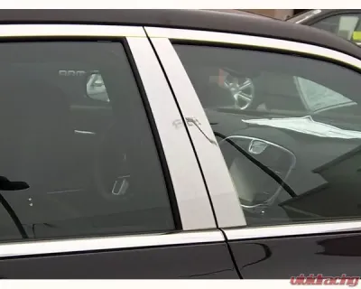 Quality Automotive Accessories 4-Piece Stainless Steel Pillar Post Trim Chrysler 300 4-Door Sedan 2011-2022 - PP51760