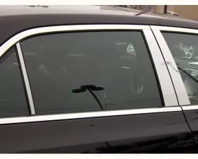 Quality Automotive Accessories 6-Piece Stainless Steel Pillar Post Trim Chrysler 300 4-Door Sedan 2011-2022