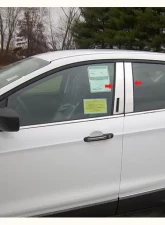 Quality Automotive Accessories 10-Piece Stainless Steel Pillar Post Trim Ford Escape 4-Door SUV 2013-2019                                     - PP53363 - Image 3