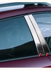 Quality Automotive Accessories 4-Piece Stainless Steel Pillar Post Trim Jeep Cherokee 4-Door SUV 2014-2022                                     - PP54090 - Image 3